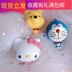 Girly Heart INS Cartoon Doraemon Doraemon Cute Automatic Retractable Tape Measure Mini Pendant Measurement Ruler