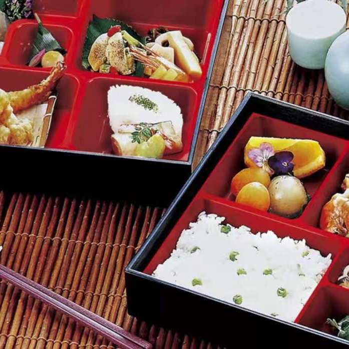 塑料日式寿司便当盒午餐饭盒便当盒寿司沙拉打包便当盒打包盒饭盒