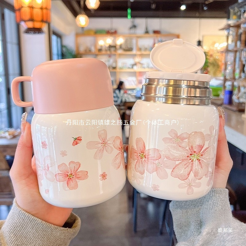 焖烧杯焖烧壶不锈钢保温杯子便携燕窝银耳羹杯上班族养生早餐生日|undefined