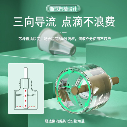 Chaowei Electric Mosquito Repellent Liquid Home Plug-in Mosquito Repellent Liquid Mosquito Killing Liquid Wholesale Anti-mosquito Liquid Mosquito Repellent Supplement Set