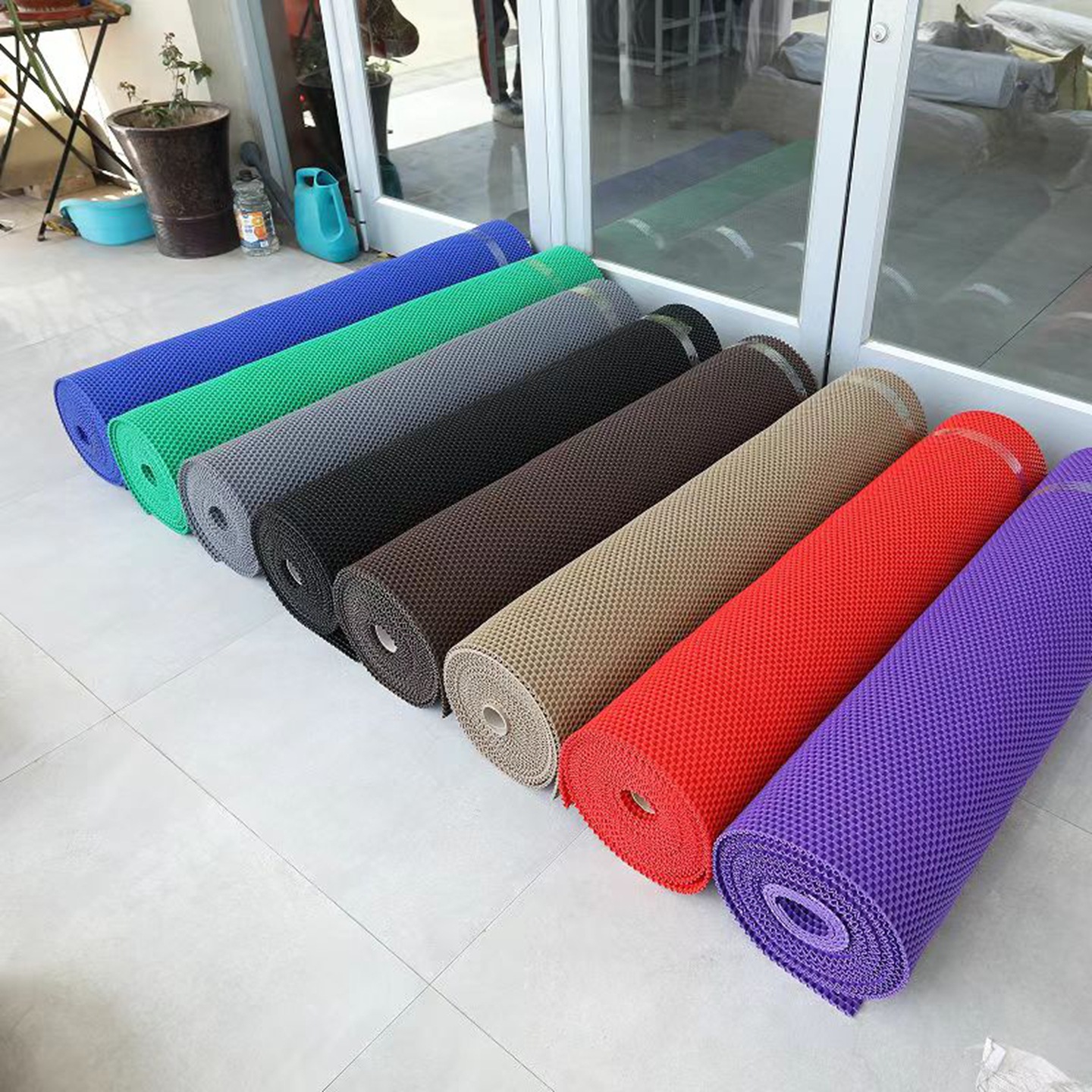 Cross-Border Customizable Pvc Car Floor Mats, Non-Slip, Waterproof, Wear-Resistant, Universal Type, Roll Material, Direct Sales from the Manufacturer