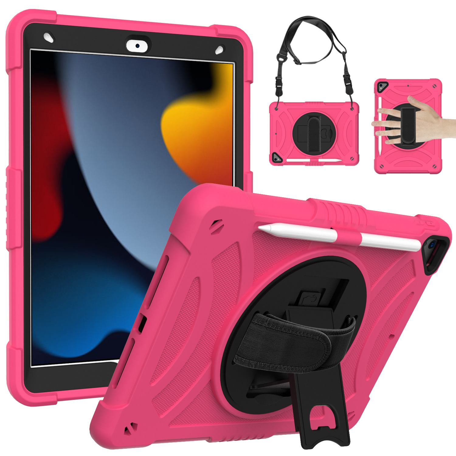 Comercio exterior transfronterizo nuevo caso de iPad 10.2 toneladas Apple Air3 todo incluido plano giratorio para niños image 9