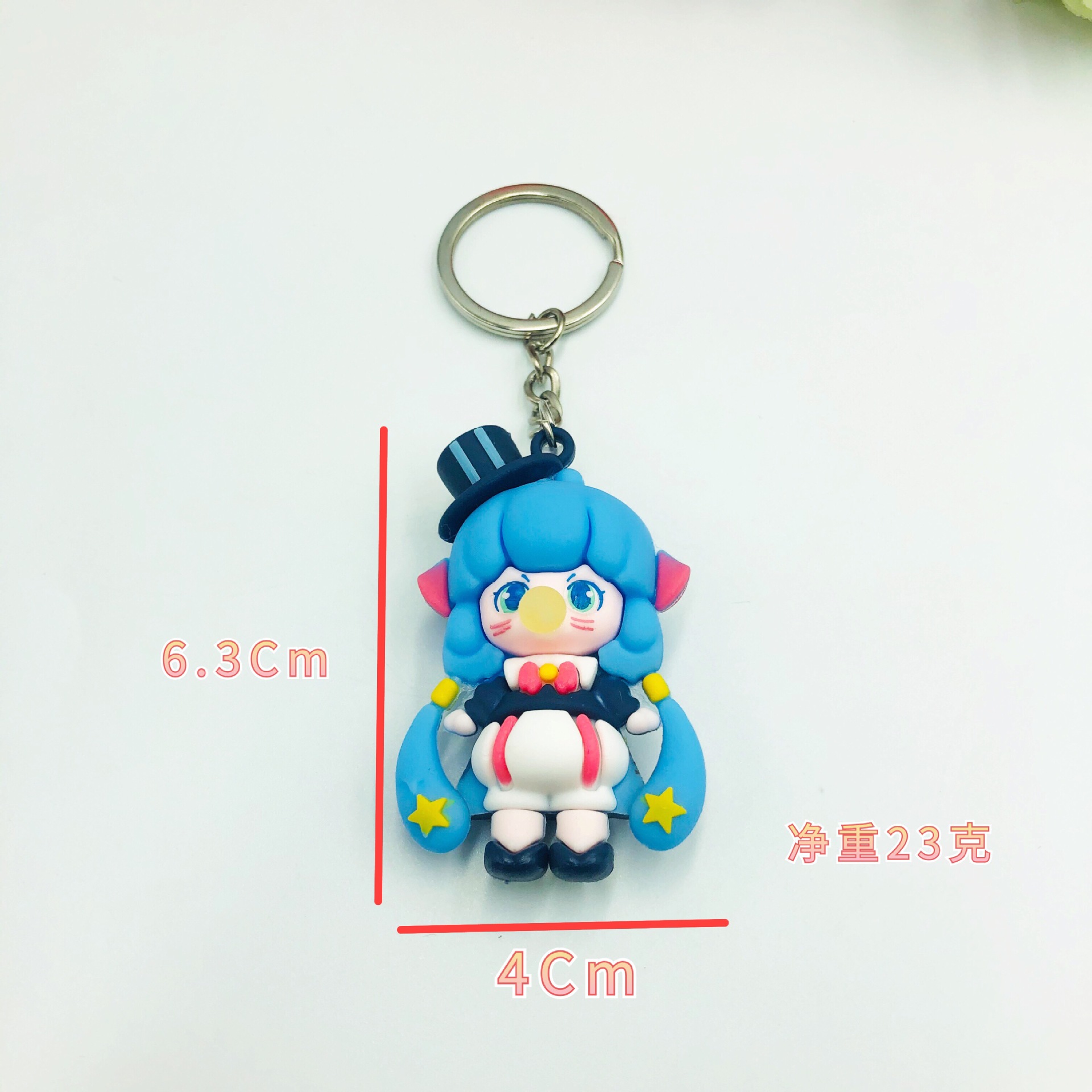 Burbuja elfo llavero muñeca mochila colgante llavero colgante personalizado moda práctico pequeño regalo