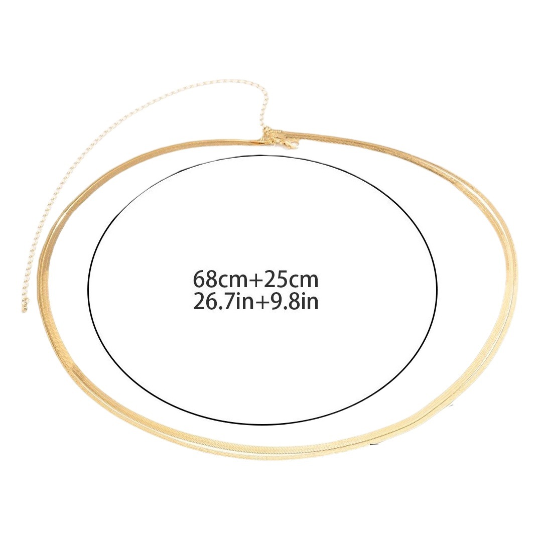 European and American Jewelry Cross-Border Waist Chain Women's Stainless Steel Body Chain Non-Fading Fashion Sexy Jewelry Titanium Steel Manufacturer Wholesale