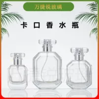 Спот оптовый байкл 30ml 50ml 100 мл прозрачный восьмиугольный стеклянный флакон для духовой переносной бутылки для розлива T крышка