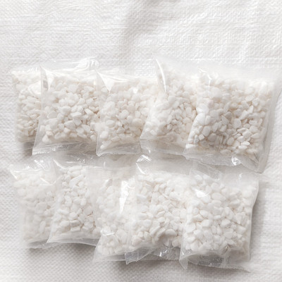 批发小袋彩石克装石子克装小白石子鱼缸装饰石子园林装饰大货现售|ms