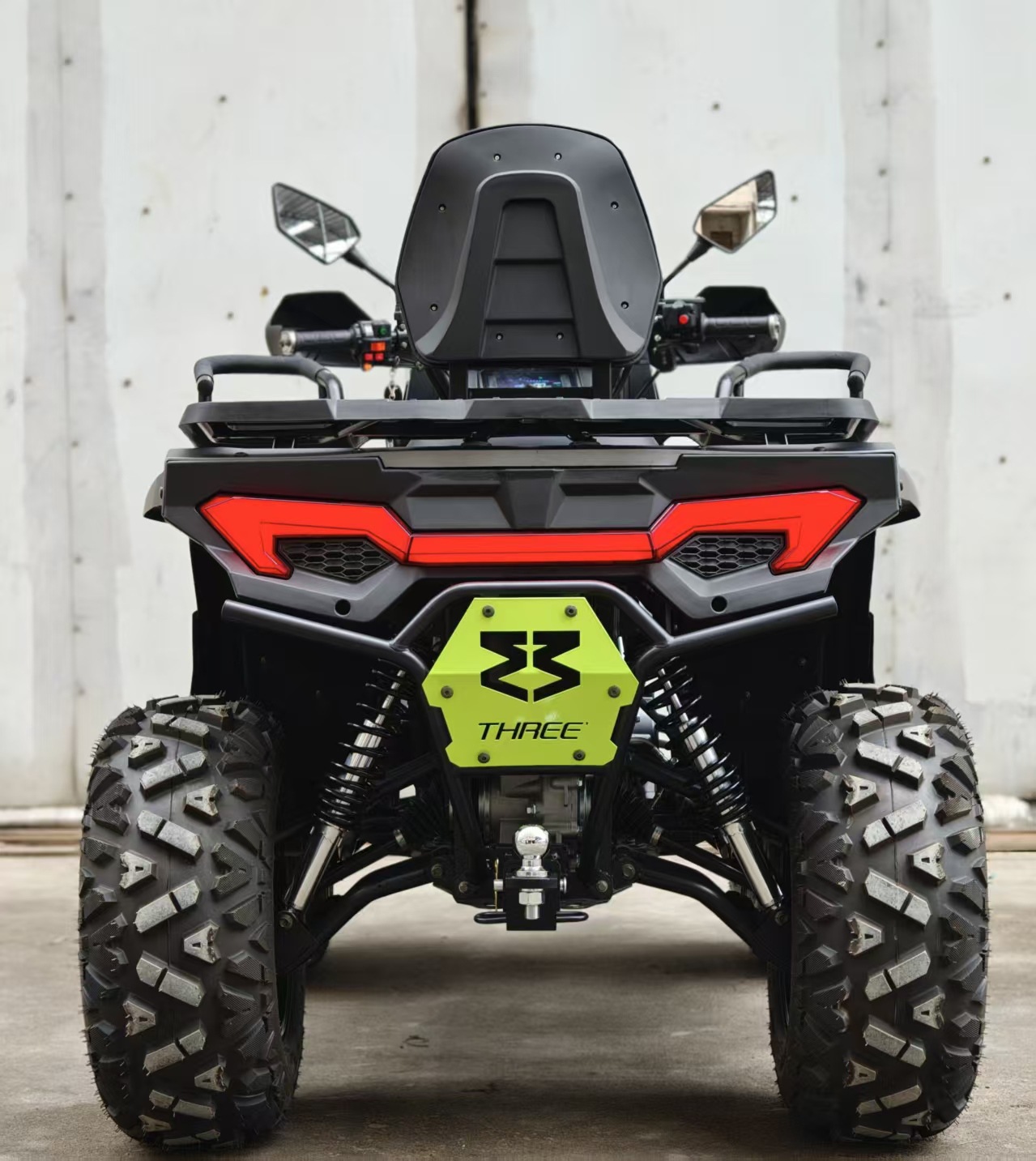 All-Terrain Vehicle Atv Universal Backrest Kart Rear Seat Cushion Wear-Resistant Waterproof Leather Cushion Accessories