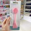 Handheld face mask, double-sided silicone brush for face washing