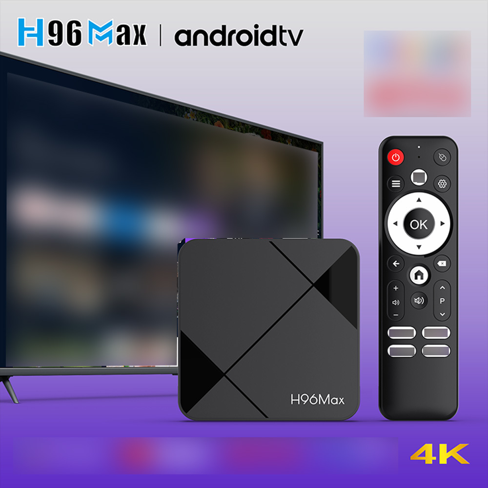 H96Max Rk3518 Set-Top Box 2Gb/16G Android 14.0 Bt5.4 Hd Player Tv Box