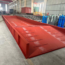 全自动钢制成品洗车槽厂家下沉式施工工地过水槽自动喷淋洗车机