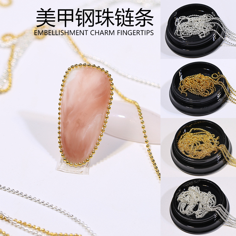 Japanese retro nail decoration for manicure