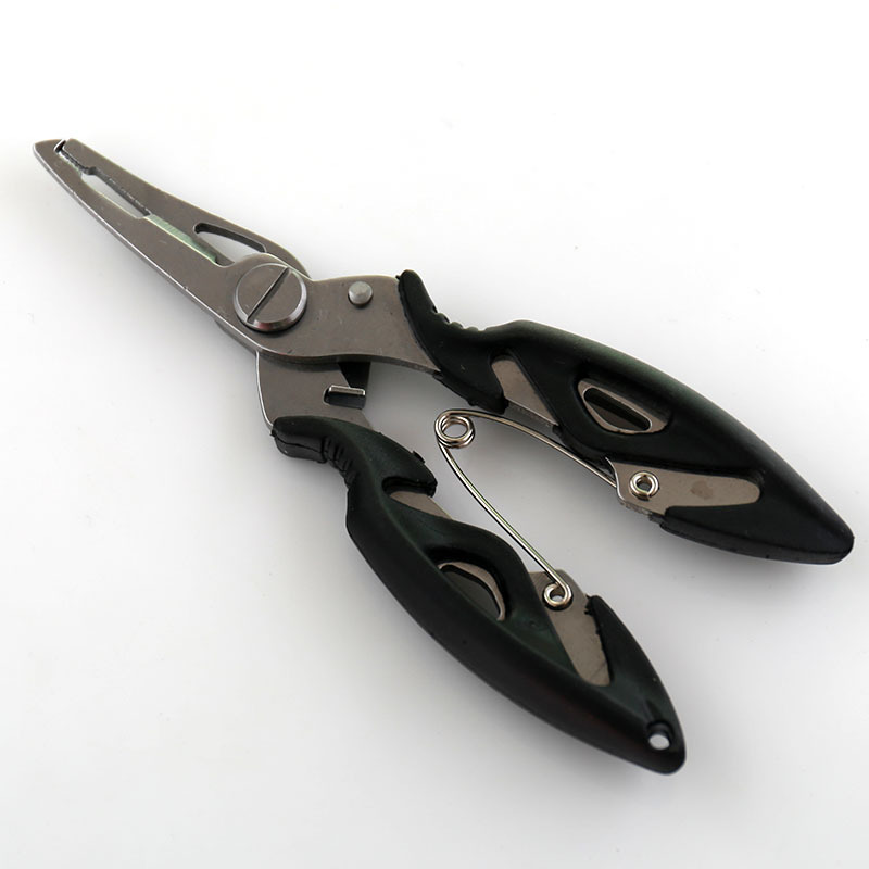 Multi-functional bent mouth fishing pliers hook pliers stainless steel road pliers multi-functional strong horse fishing line scissors hook pliers