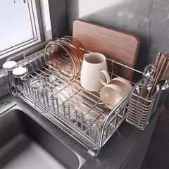 304ステンレス多機能食器棚水切り収納棚水切り食器棚