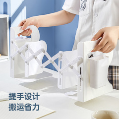 Creative Desktop Segmented Storage Rack Desk Stationery Organizer Student Desk Pen Holder Storage Rack Wholesale