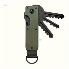 洗練されたメタルキーオーガナイザー 2 6 キー用コンパクトホルダー