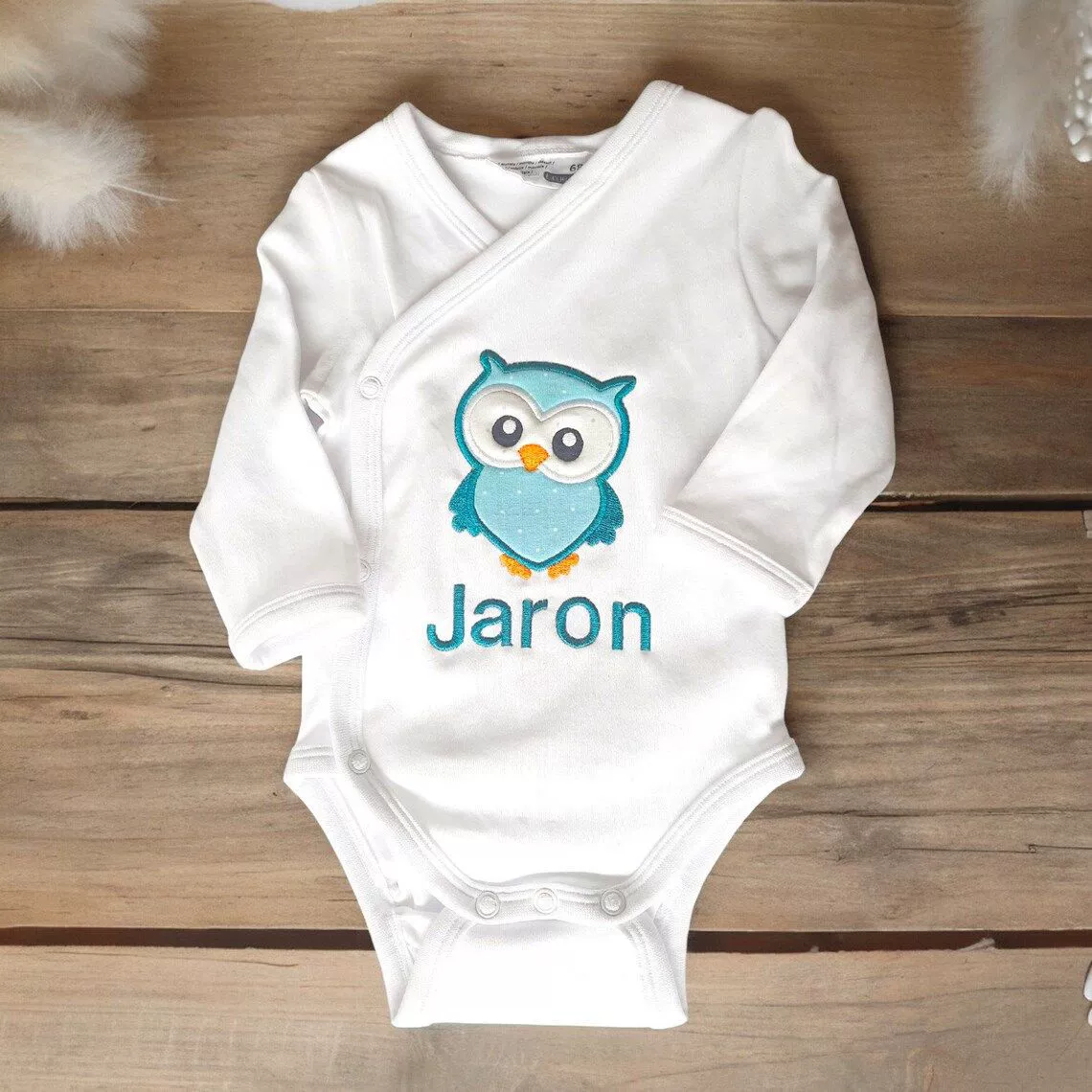 С вышивкой животных комбинезон ребенок с короткими рукавами