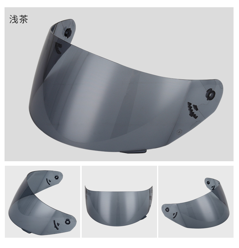 Motorcycle Helmet 352 Lens Adapted to 384, 802, 351 Helmet Safety Lens Windproof and Uv-Proof Accessories