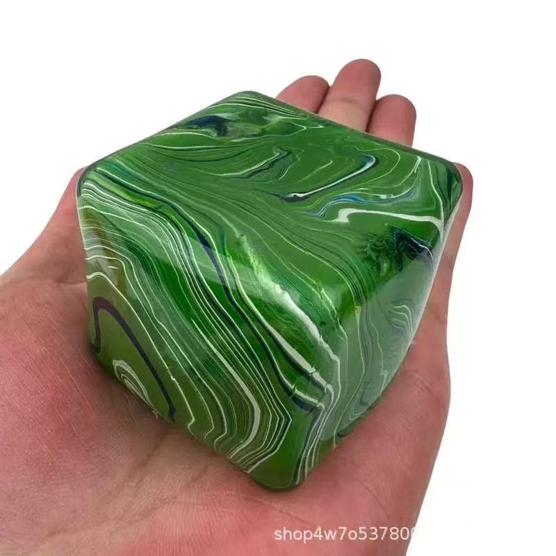 Juguete Antiestrés de Cubo de Hielo de Rebote Lento de Plástico image 8
