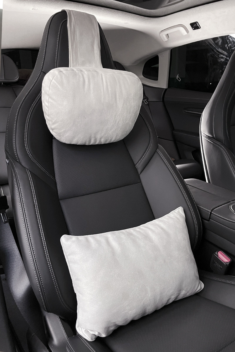 Suitable for Su7 Car Headrest Adjustable Polygon Byd All-In-One Sports Seat Double Buckle Double Strap Neck Protector