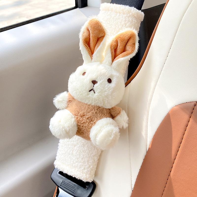 Funda Protectora para Cinturón de Seguridad de Poliéster Suave para Coche