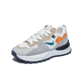 [Chaobunan] zapatos de base gruesa y alta para mujeres zapatos deportivos casuales retro primavera zapatos waffle gump estudiantes amor