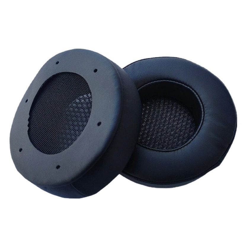 Barra de Internet auricular esponja cubierta redonda cubierta engrosada reemplazo orejeras de cuero al por mayor 100 unidades envío gratuito
