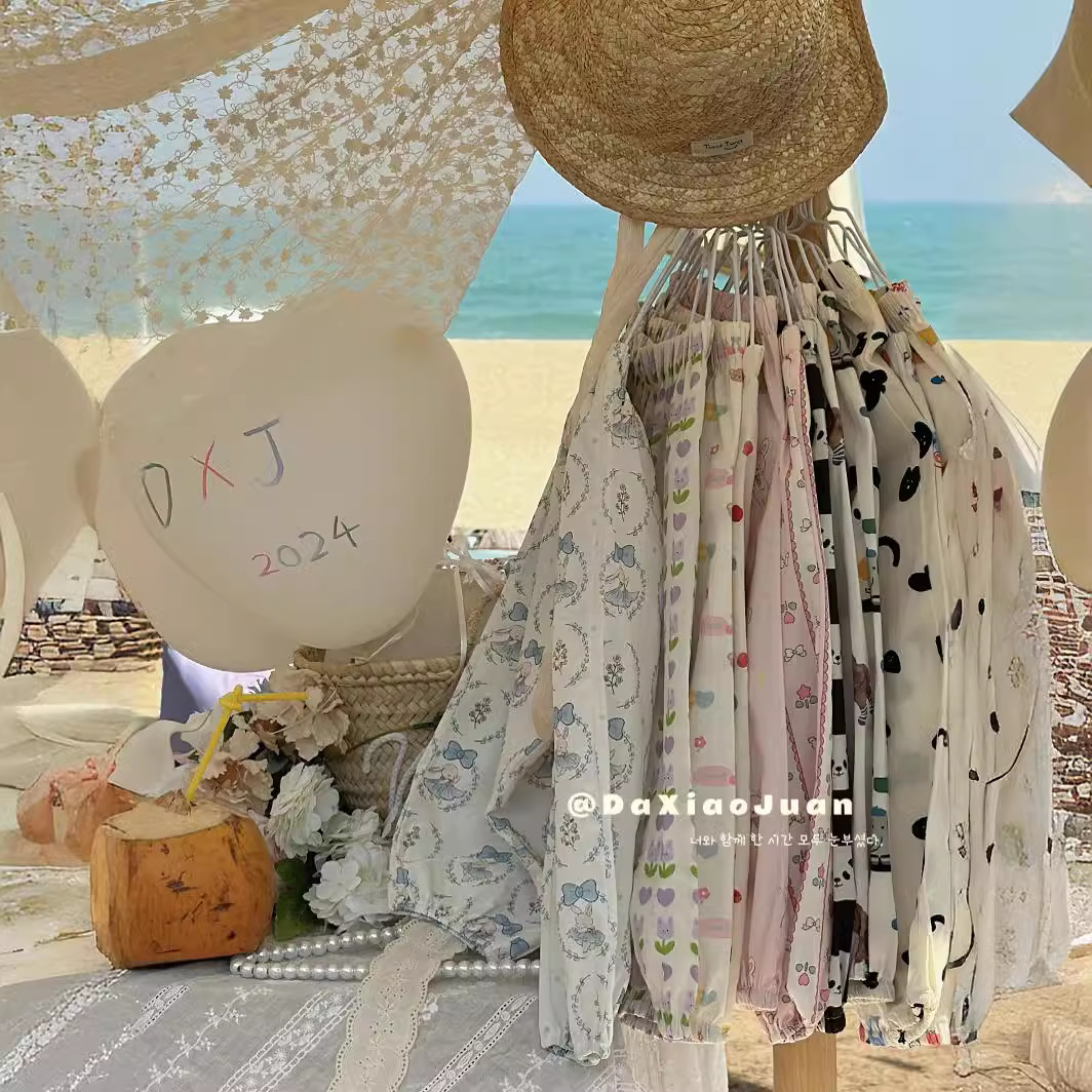 in stock Size Roll 24 Summer New Children's Cartoon Thin Pants Mai Cao Anti-mosquito Pants Men's and Women's Children's Wear Western Style