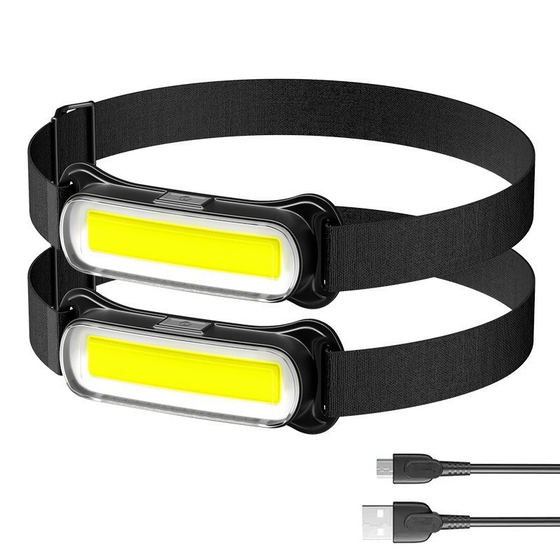 Faros de cabeza de luz fuerte de larga duración, batería de litio, carrera nocturna, faros de pesca, faros militares de carga portátiles, lámparas mineras de luz brillante image 5