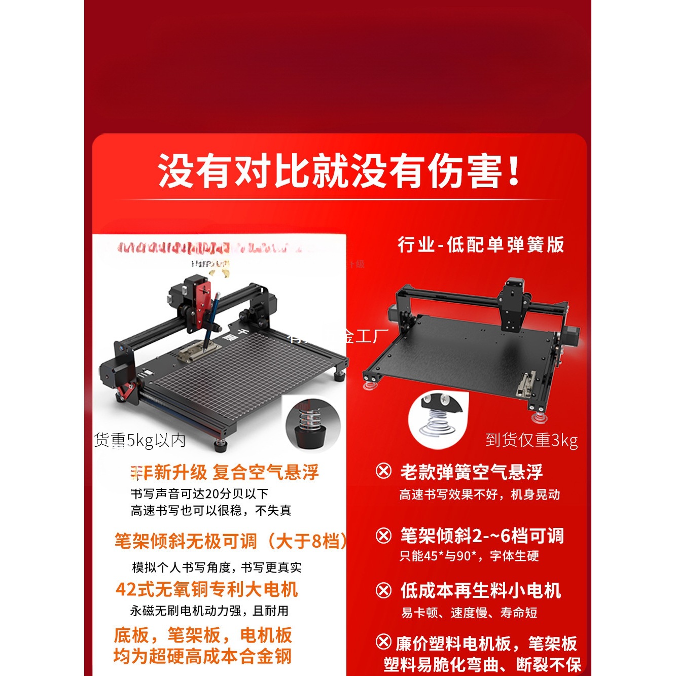 千顾写字机器人写教案神器手抄笔记机器人写字全自动填表格打字机