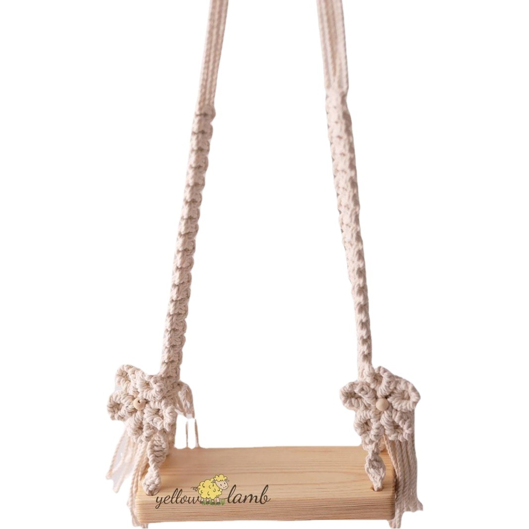 Estilo europeo y americano de los niños recién nacidos fotografía original apoyos 100 días cuna tiro blanco auxiliar hamaca tejida a mano