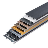 Металлическая подсветка пола из нержавеющей стали на стену, 5/6/8см