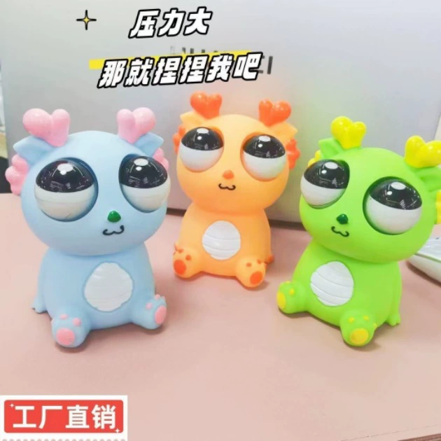 Slime, dinosaur, toy, anti-stress