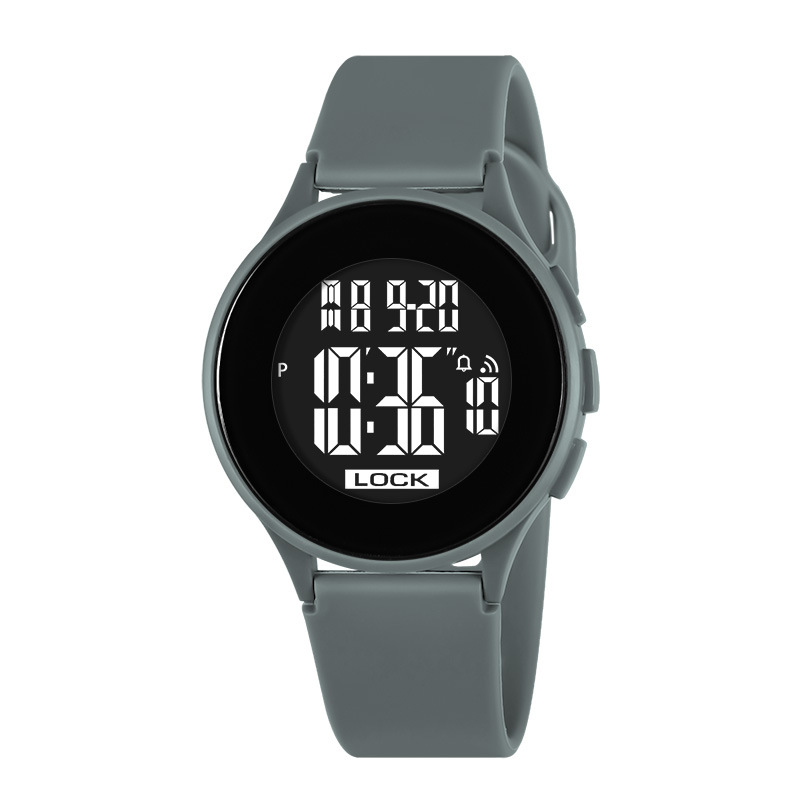 Hombres y niñas estudiantes al aire libre cronógrafo reloj electrónico alarma multifuncional moda nocturna relojes electrónicos fabricantes al por mayor