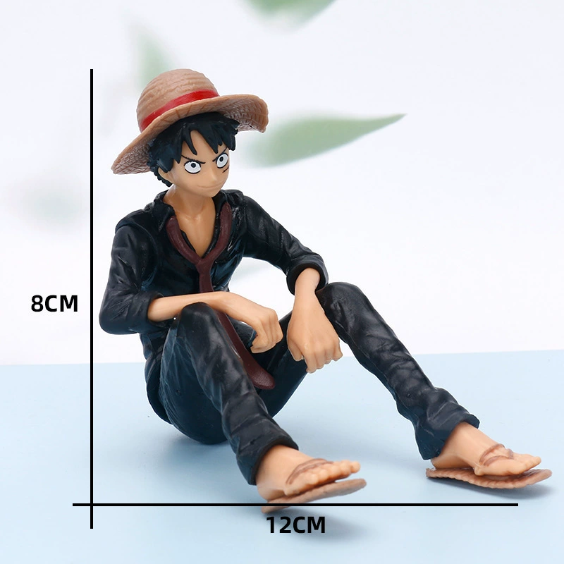 Фигура Luffy из PVC — коллекционная игрушка One Piece, несколько поз и выпусков, в пакетике или на окне
