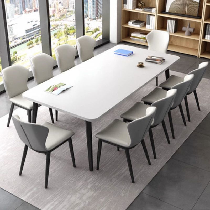 Conference Table Long Table Simple Modern Large Table Small Conference Room Long Desk Training Reading Table and Chair Combination