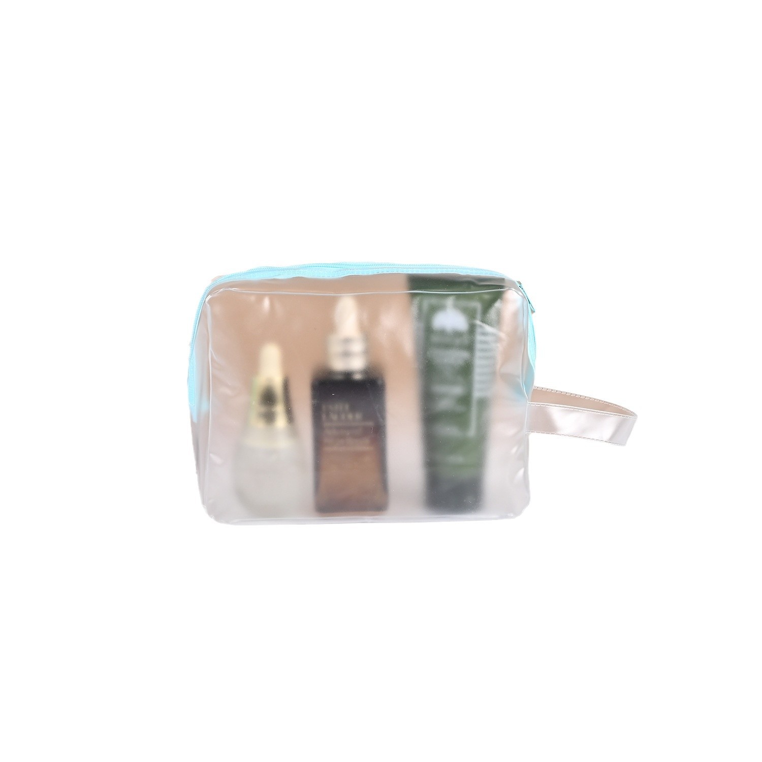 Matte storage bag PVC with zipper