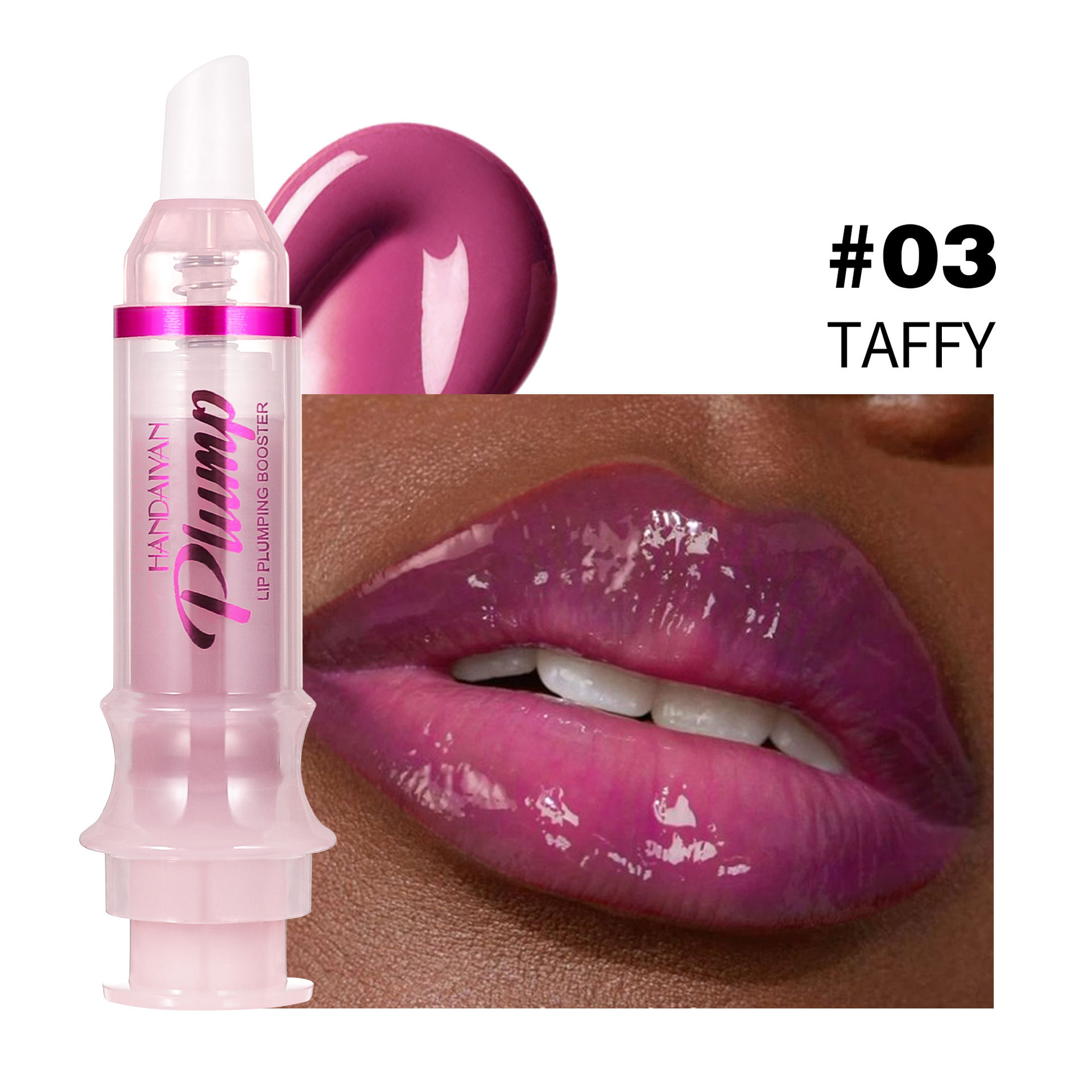 HANDAIYAN transfronterizo venta caliente labial miel de labios humectante labial húmeda fácil de colorear labial miel de labios humectante labial image 8