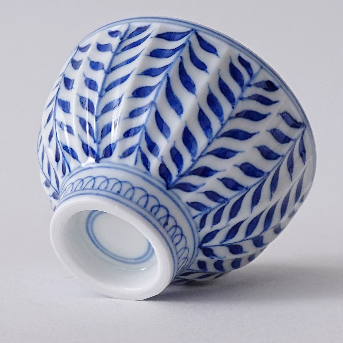 Уценка Jingdezhen underglaze ручная роспись синяя и белая фарфор традиционное ремесло керамическая одиночная чашка мастера чашка чая