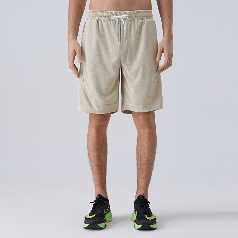 Pantalones cortos de hombre baloncesto delgado elástico ocio entrenamiento para correr pantalones cortos deportivos