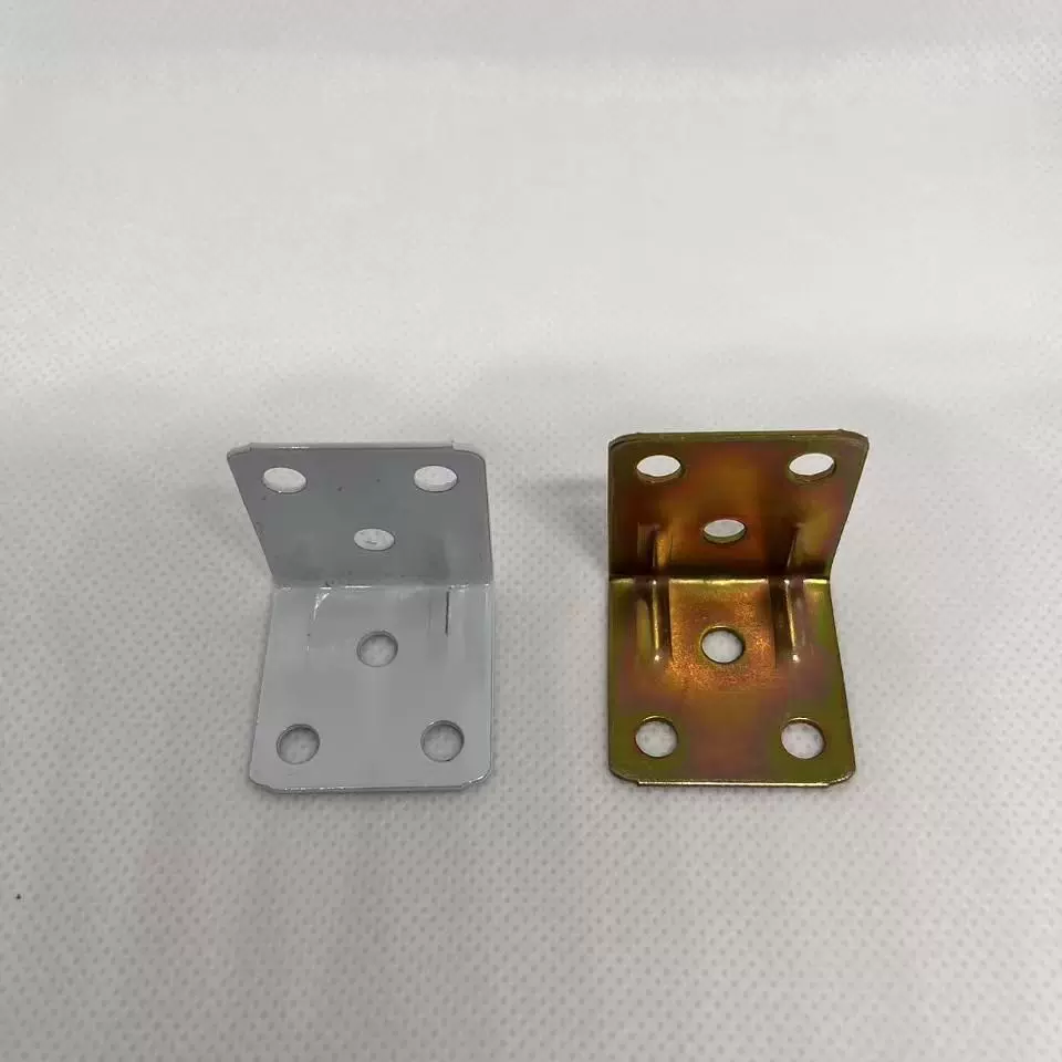镀彩喷漆角码90度直角固定器角铁三角支架层板托家具固定片角码