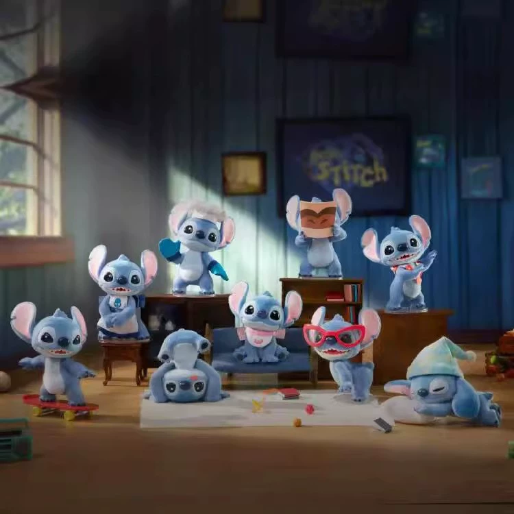 Оригинальная фигурка Disney Stitch из серии "Inner Adventures", слепой пакет, милые фигурки, подарочный набор