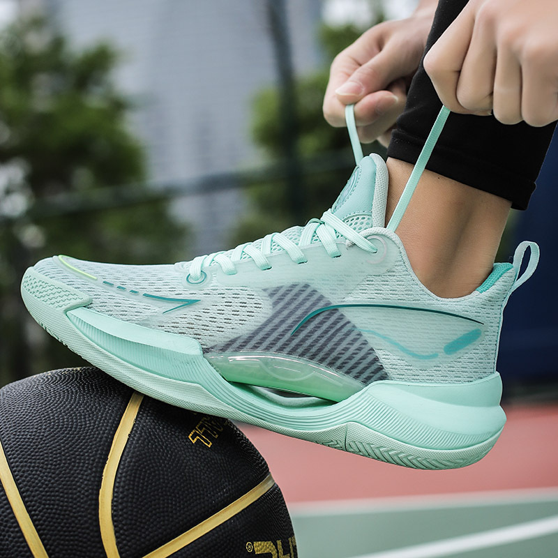 Badminton Shoes for Men and Women, Summer Breathable Shock-Absorbing Volleyball Sports Youth Basketball Shoes Badminton Shoes for Men and Women, Summer Breathable Shock-Absorbing Volleyball Sports Youth Basketball Shoes