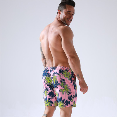 Europe and America fashion printing Large Men's Sandy beach shorts Teenagers Quick drying Coco on vacation leisure time Korean Edition Boardshorts