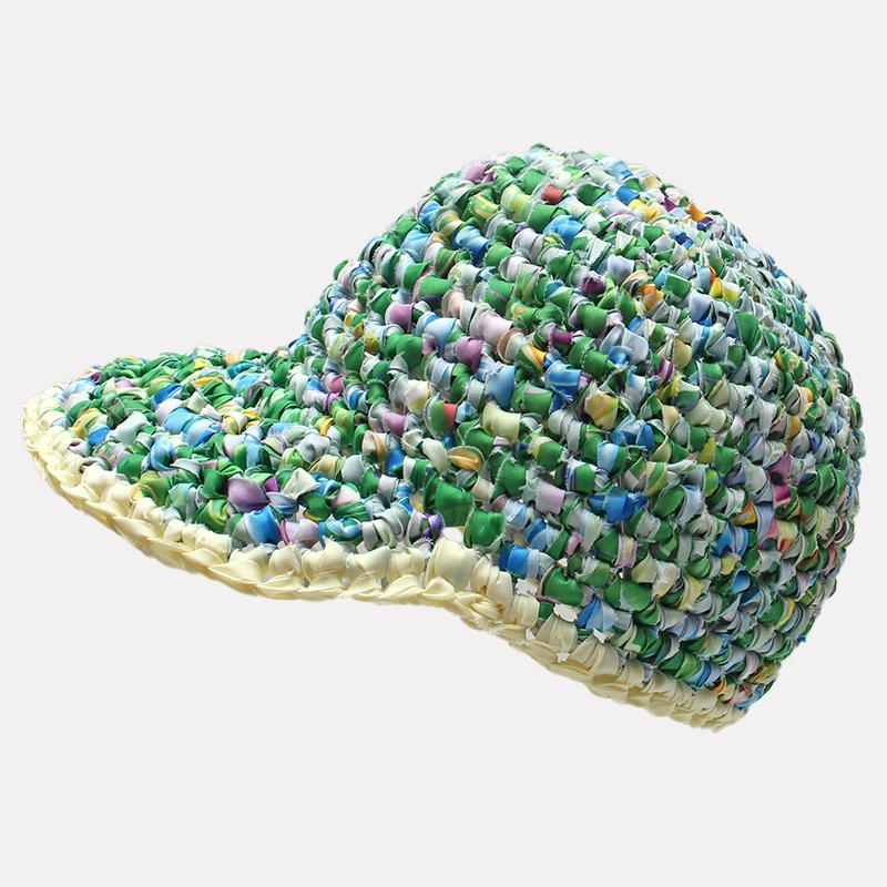 Woven summer retro baseball cap, 2023 collection