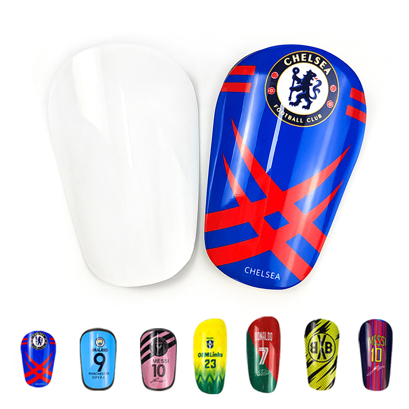 Cross-Border Mini Carbon Fiber Shin Guards, Professionally Printed DIY Player Football Guards, Multiple Options for Personalized Customization