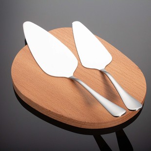 410 Stainless Steel 1010 Series Cake Shovel Triangular Pizza Shovel Toothed Cheese Shovel Baking Tool Cheese Shovel