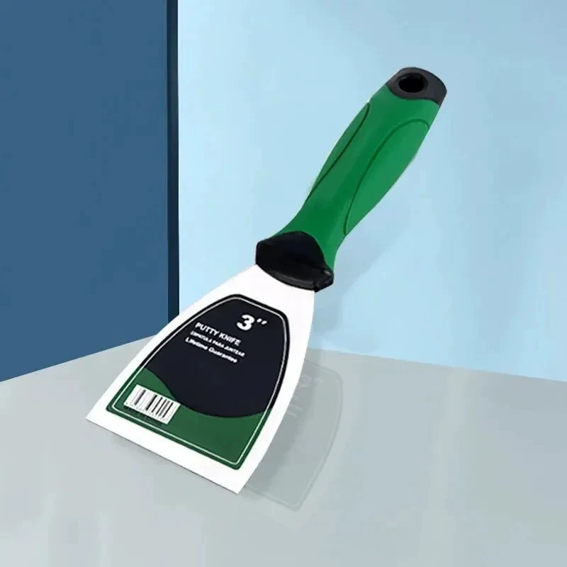 Многоцелевой шпатель, шпатель из нержавеющей стали, строительная и декоративная цементная лопата, шпатель с пластиковой ручкой, шпатель для цемента