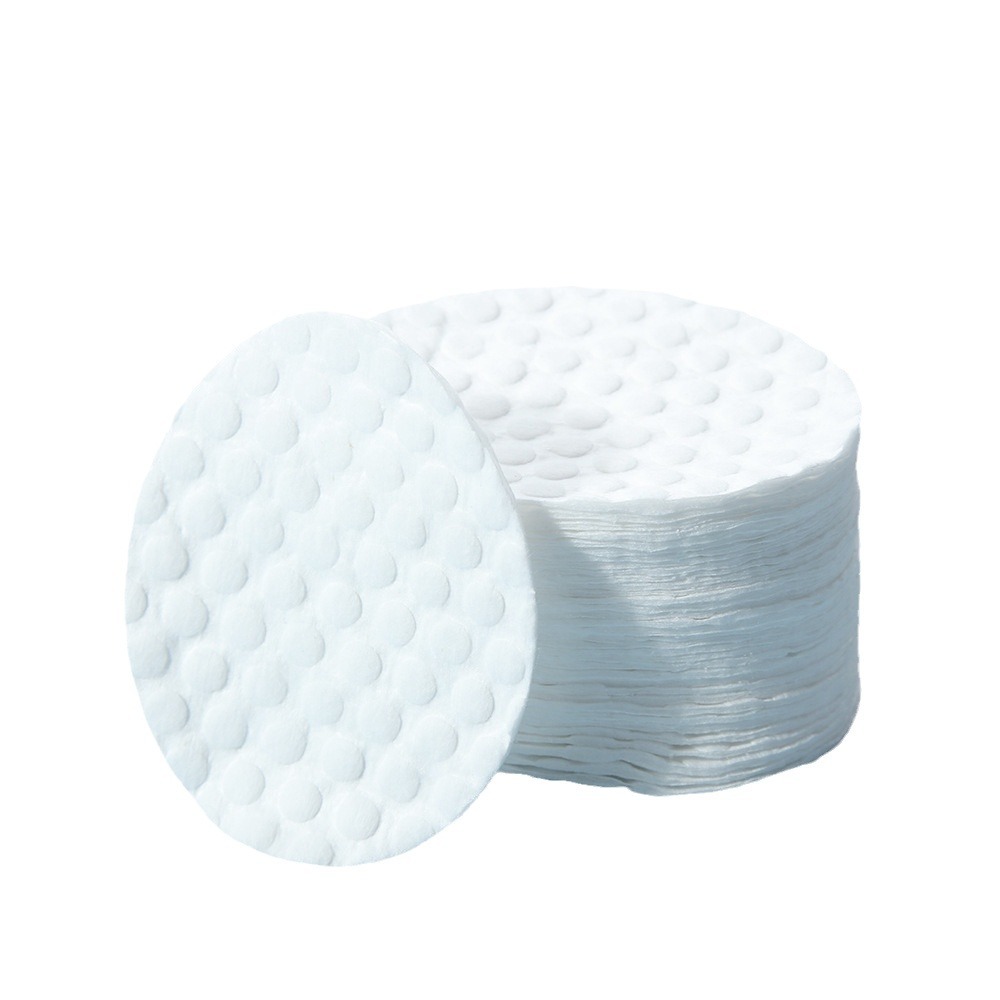 Algodón transfronterizo espeso ácido salicílico húmedo aplicación de algodón cosmético rebanada de algodón perla redonda desmaquillaje limpio rebanada de algodón cosmético