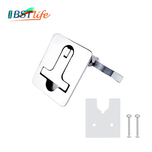 Cross-border in stock 316 stainless steel Marine Square handle ring deck box cover door lock floor lock hardware