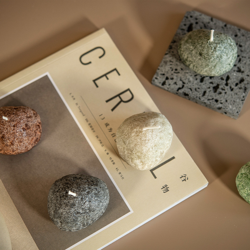 Corea del Sur piedra cera de hielo flor aromaterapia vela creativa hecha a mano vela todo partido hogar fragancia decoración regalo de los niños